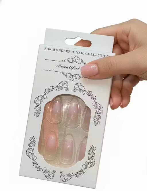Classic French Nude Press-On Nail Set