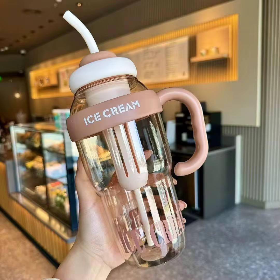 1300ml classic brown tumbler | Daily use drinking sipper
